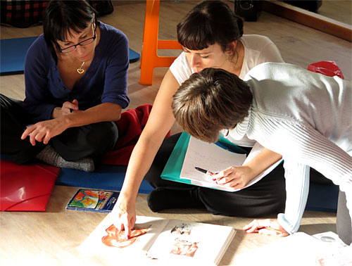 Clase sobre anatomía.