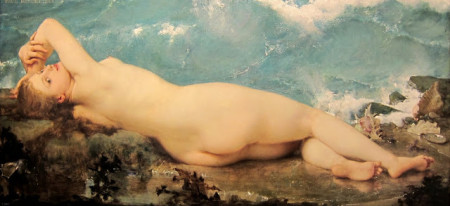 Paul Baudry: "La Perle et la Mer". ¡Uno de mis predilectos!